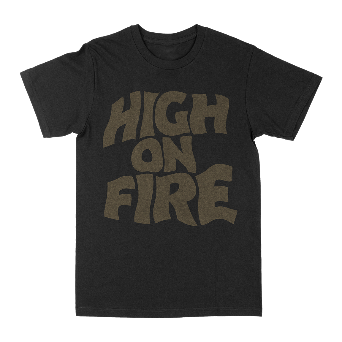 High On Fire "Master of Reality: Bronze" Black T-Shirt