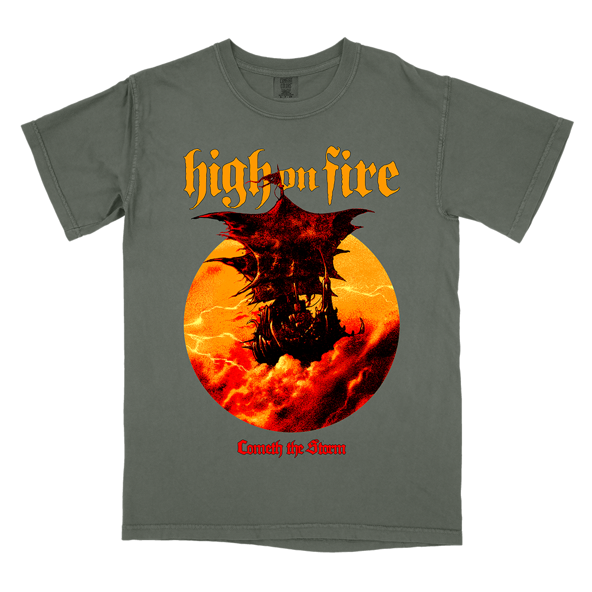 High On Fire "Cometh The Storm" Hemp Premium T-Shirt