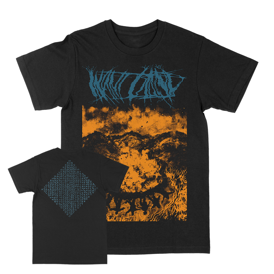 Infant Island "Obsidian Wreath" Black T-Shirt