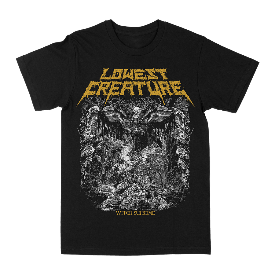 Lowest Creature "Witch Supreme" Black T-Shirt