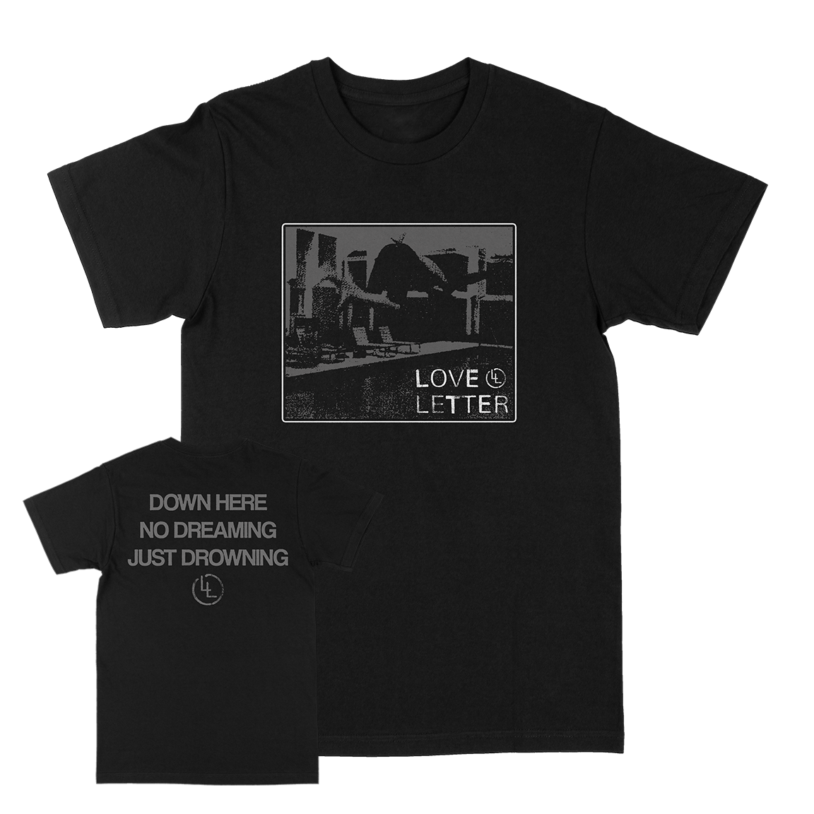 Love Letter "Meds & Taxes" Black T-Shirt