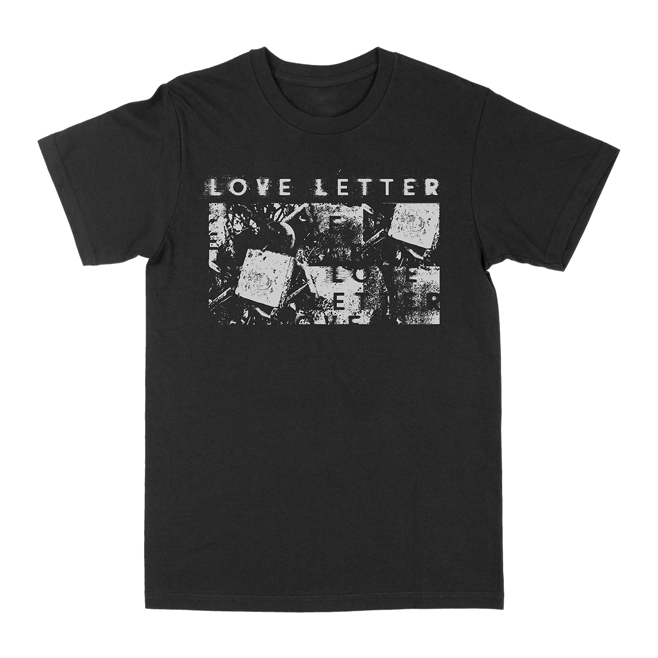 Love Letter "Wounds" Black T-Shirt