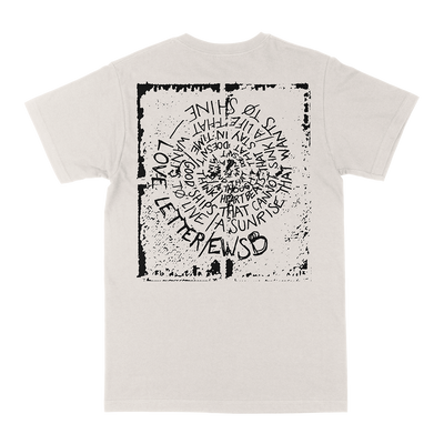 Love Letter "Spiraling" Vintage White T-Shirt