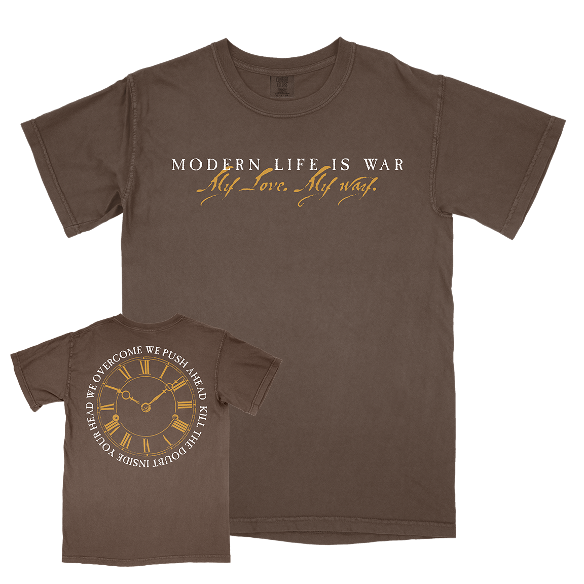 Modern Life Is War "First and Ellen" Espresso Premium T-Shirt