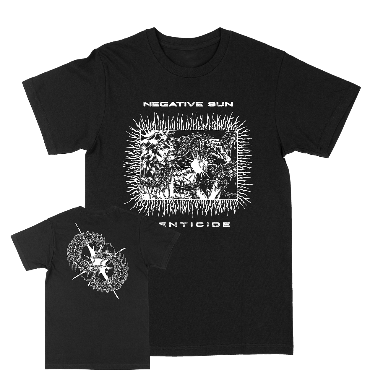 Negative Sun "Menticide" Black T-Shirt