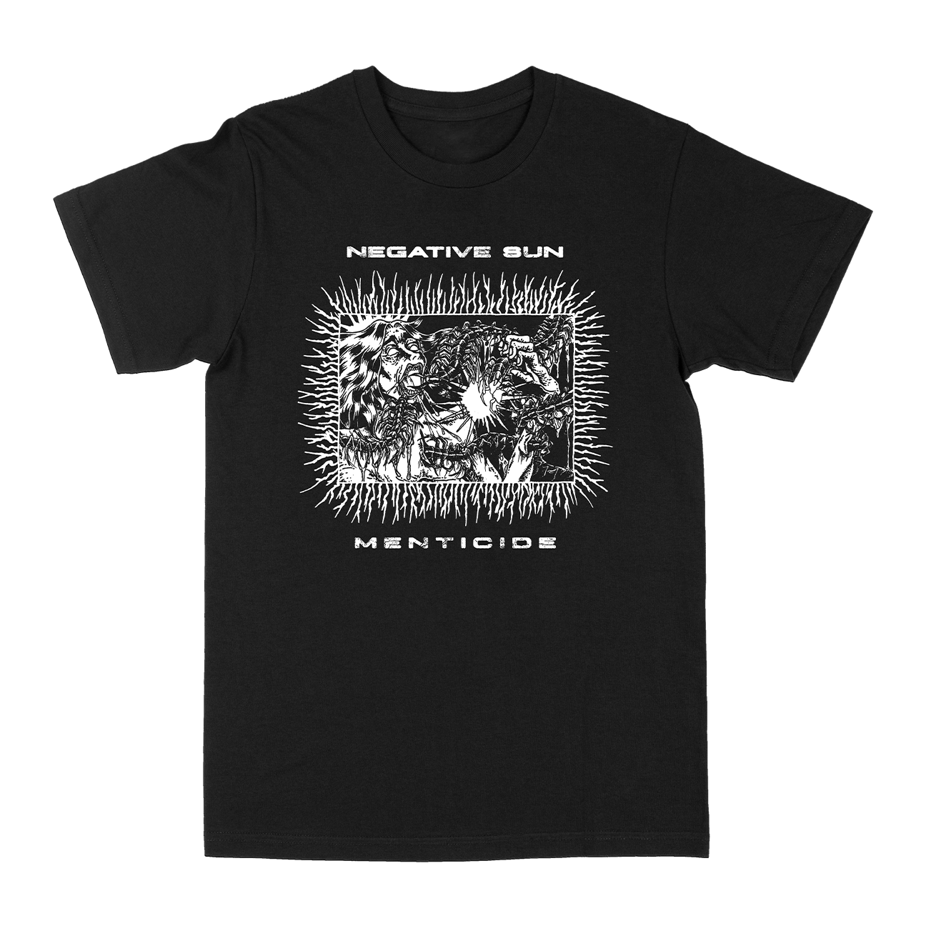 Negative Sun "Menticide" Black T-Shirt