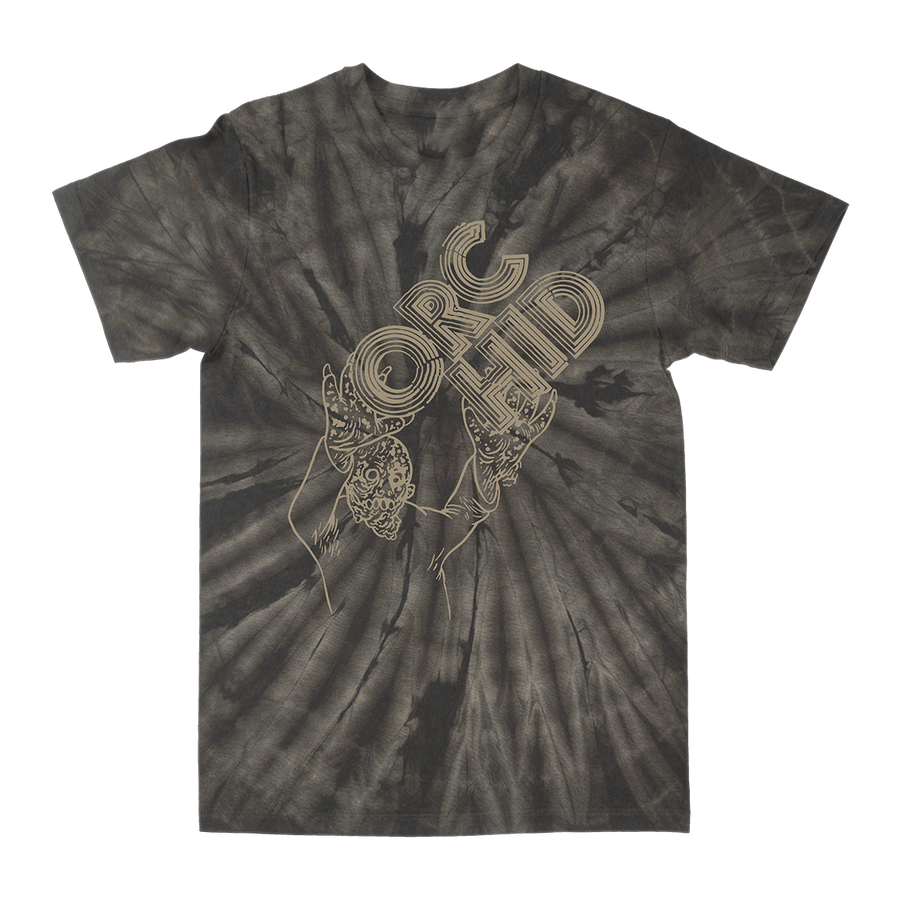 Orchid "Humanoid" Spider Black Tie-Dye T-Shirt