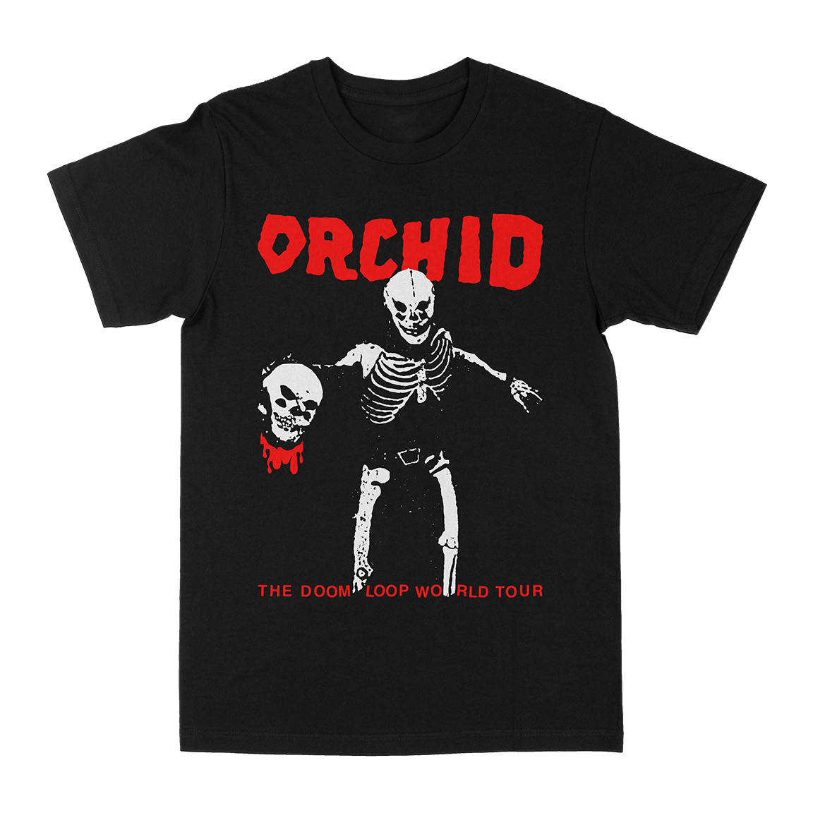 Orchid "Doom Loop" Black T-Shirt