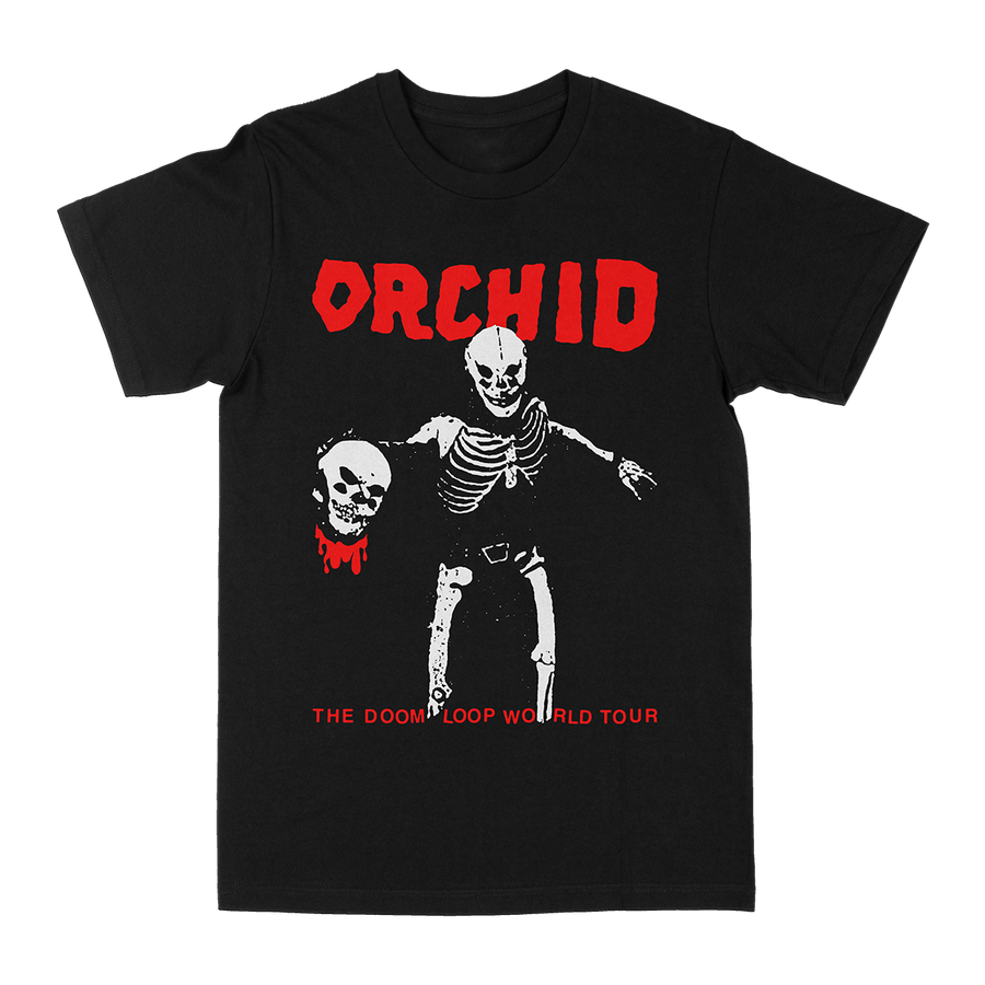 Orchid "Doom Loop" Black T-Shirt