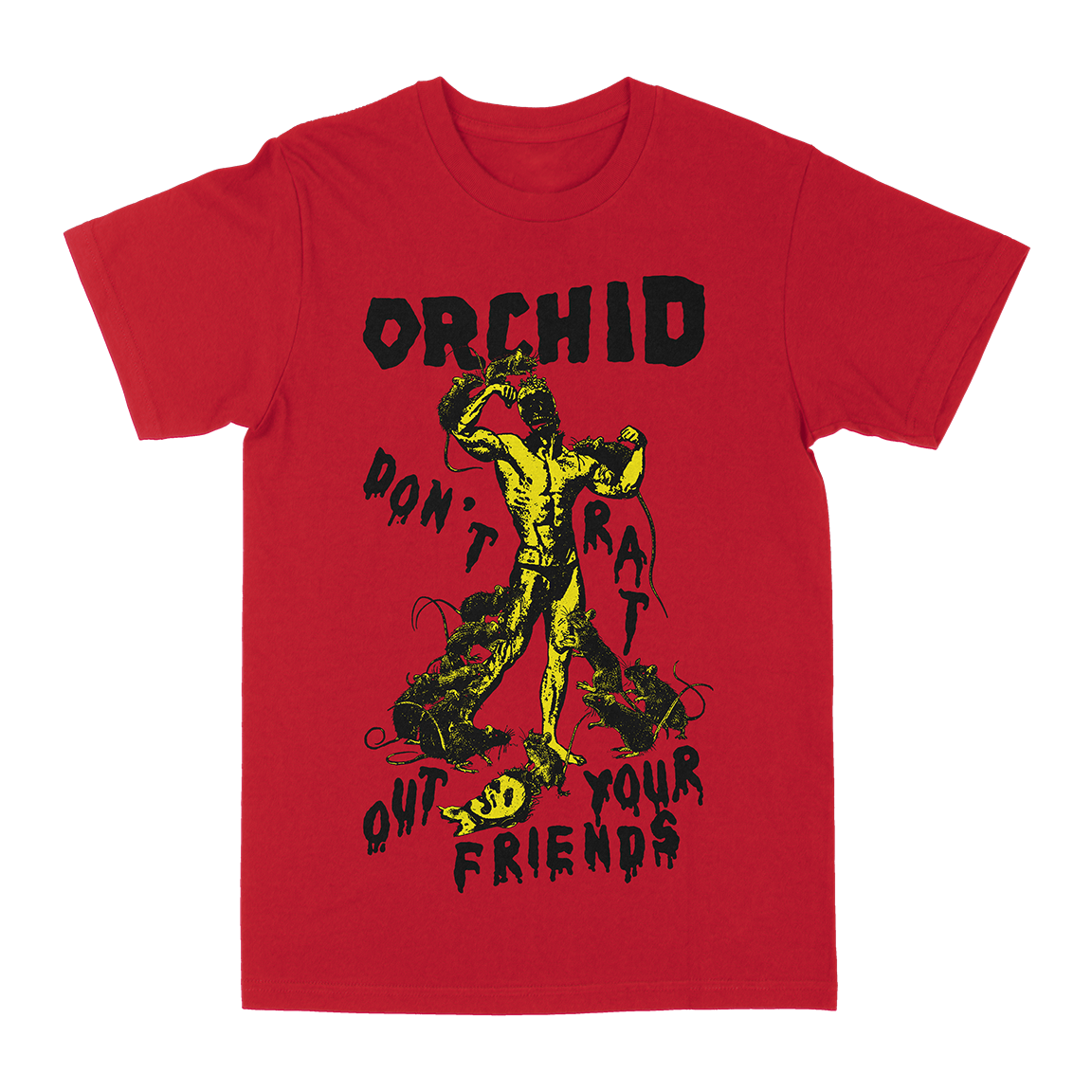 Orchid "Rats" Red T-Shirt
