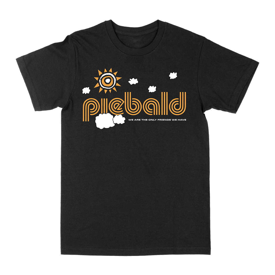 Piebald "Long Nights" Black T-Shirt