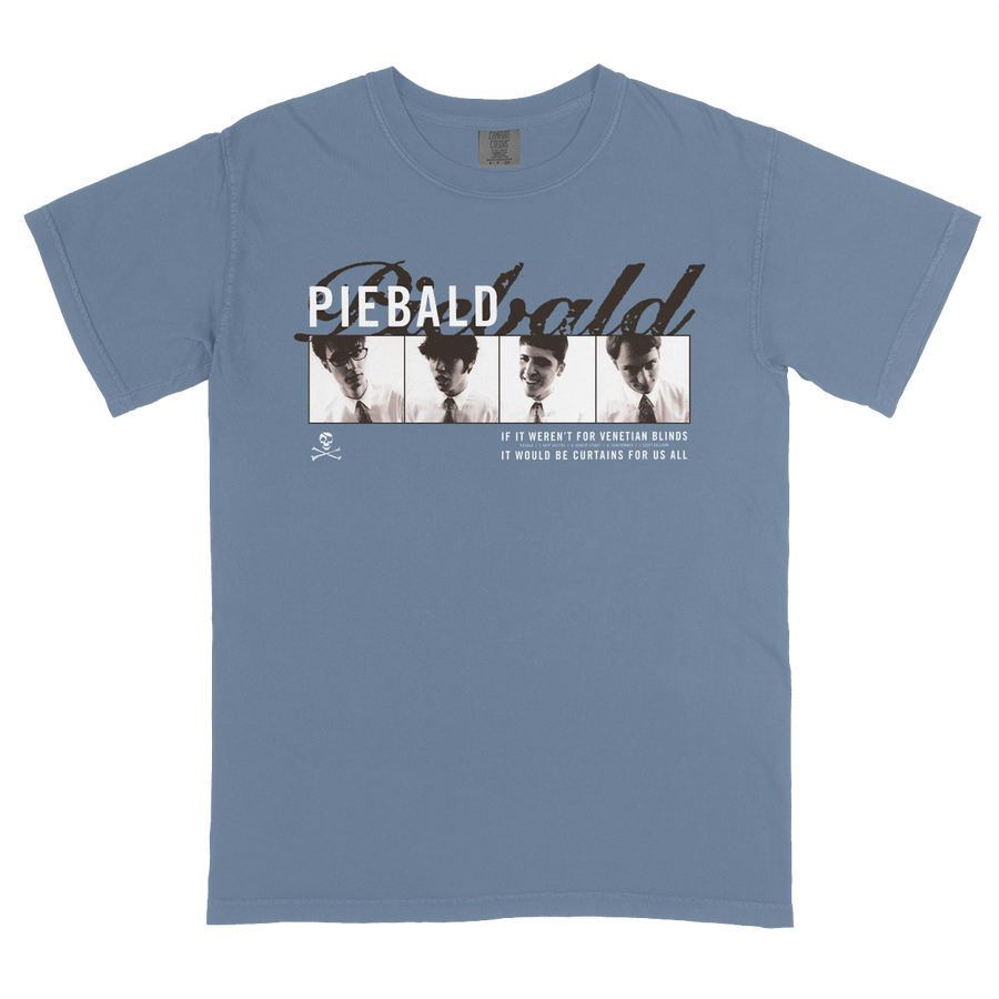 Piebald "Venetian Blinds" Premium Washed Denim T-Shirt