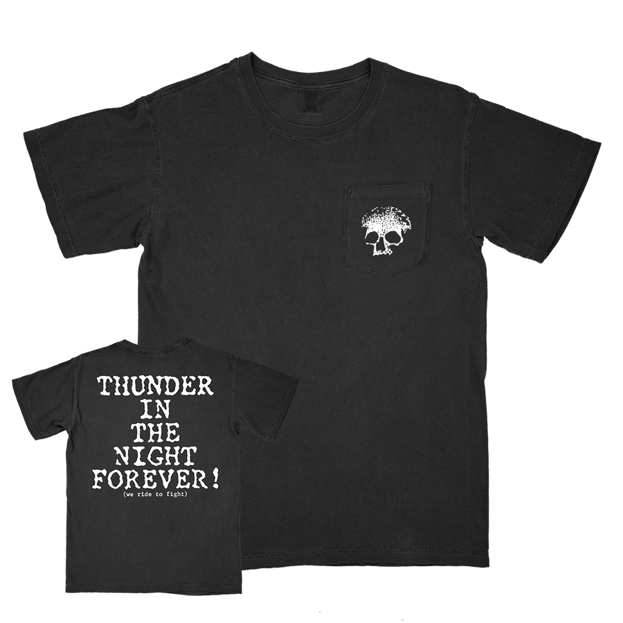 Planes Mistaken For Stars "Thunder In The Night Forever!" Black Premium Pocket T-Shirt