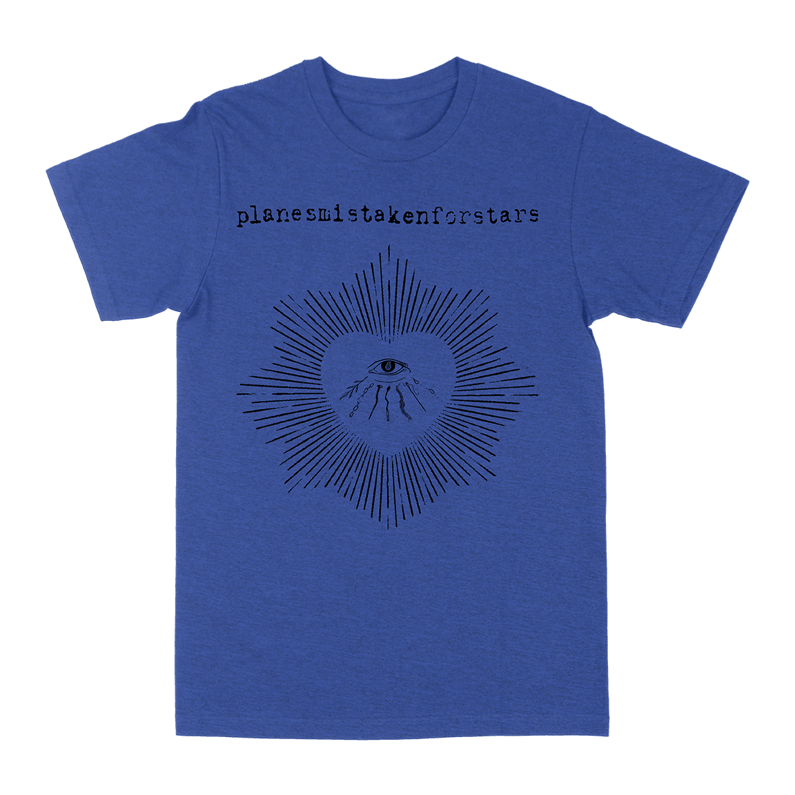 Planes Mistaken For Stars "Heart Of Horus" Heather Royal T-Shirt