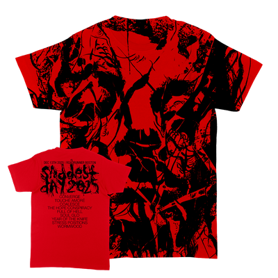 Converge "Saddest Day 2025" Red T-Shirt