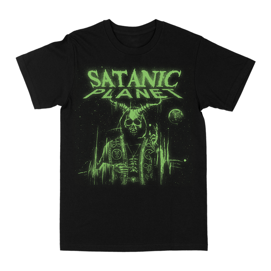 Satanic Planet βGlow In The Darkβ Black T-Shirt