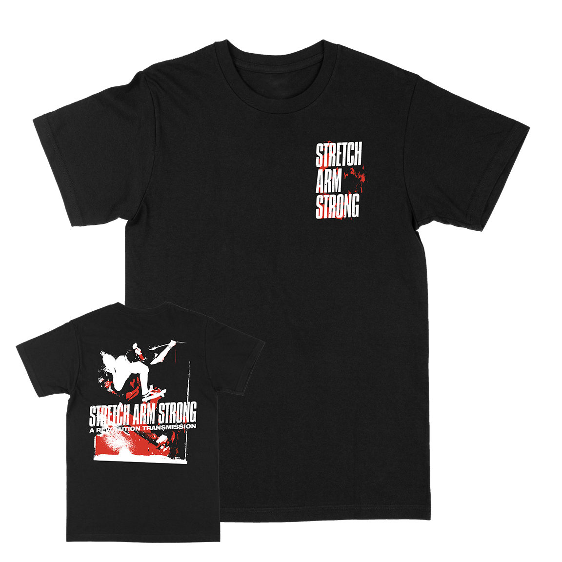 Stretch Arm Strong "Still Believe " Black T-Shirt