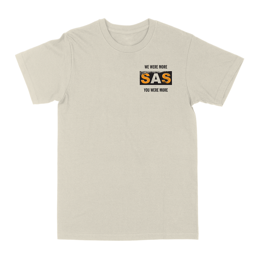 Stretch Arm Strong "For The Record" Natural T-Shirt