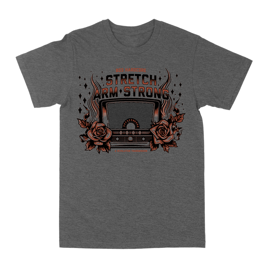 Stretch Arm Strong "Means to an End" Heather Charcoal T-Shirt