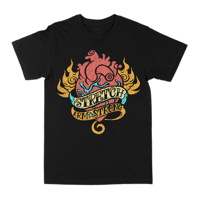 Stretch Arm Strong "Yesterday" Black T-Shirt