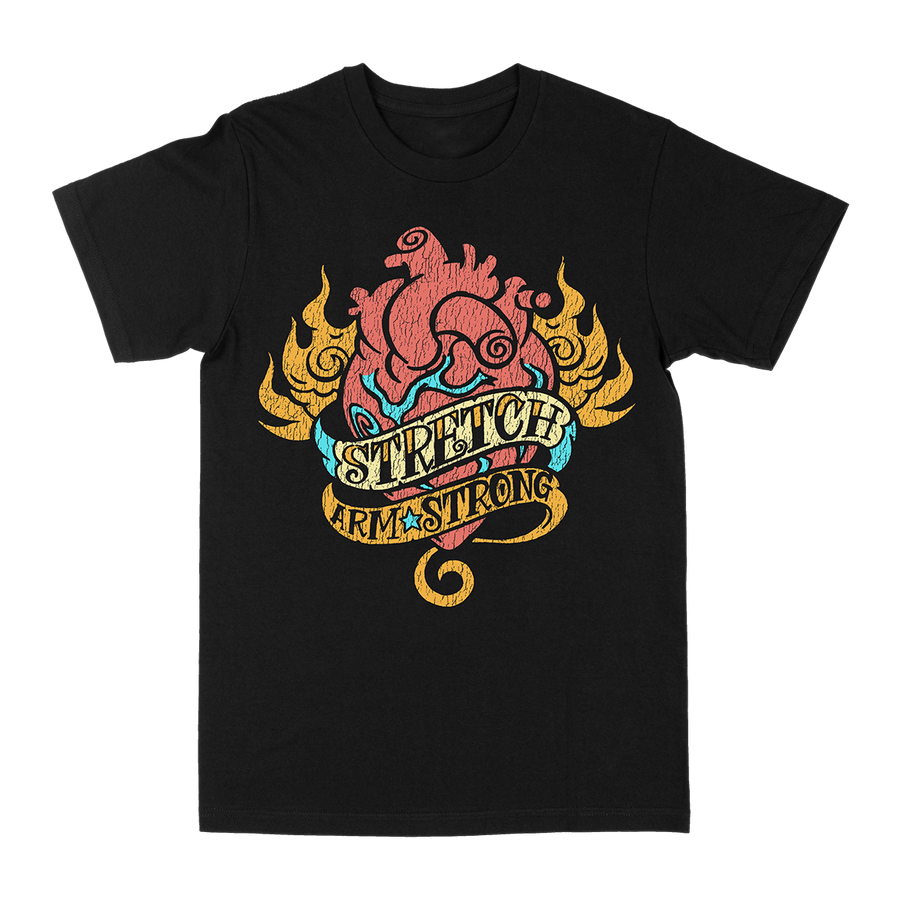 Stretch Arm Strong "Yesterday" Black T-Shirt