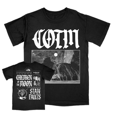 State Faults "Children Of The Moon" Black Premium T-Shirt