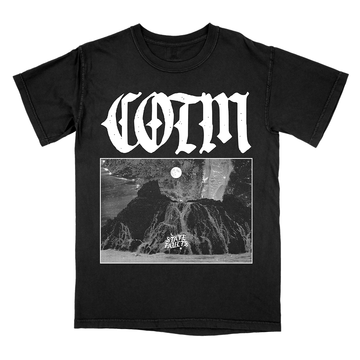 State Faults "Children Of The Moon" Black Premium T-Shirt