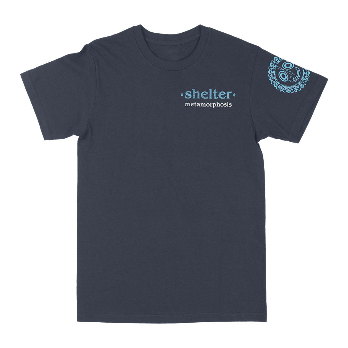 Shelter "Metamorphosis T-Shirt" Navy Blue T-Shirt
