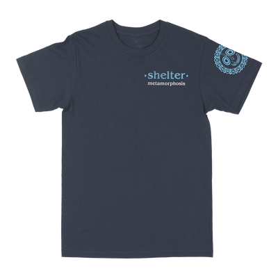 Shelter "Metamorphosis T-Shirt" Navy Blue T-Shirt