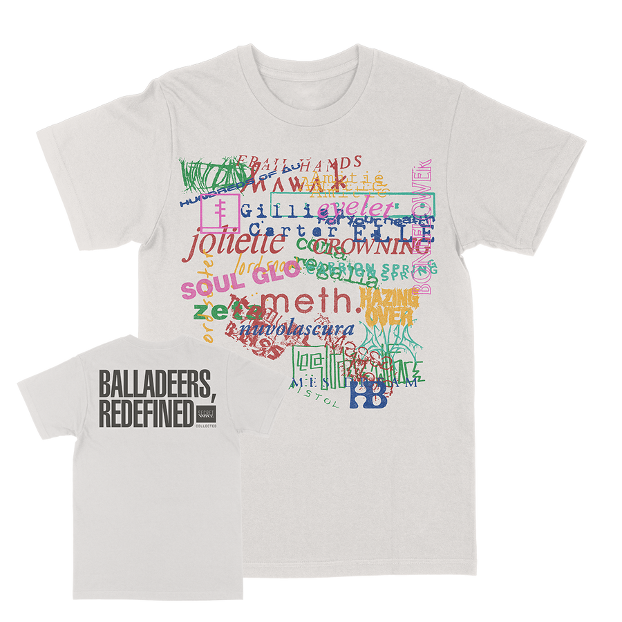 Secret Voice βBalladeers, Redefinedβ Vintage White T-Shirt