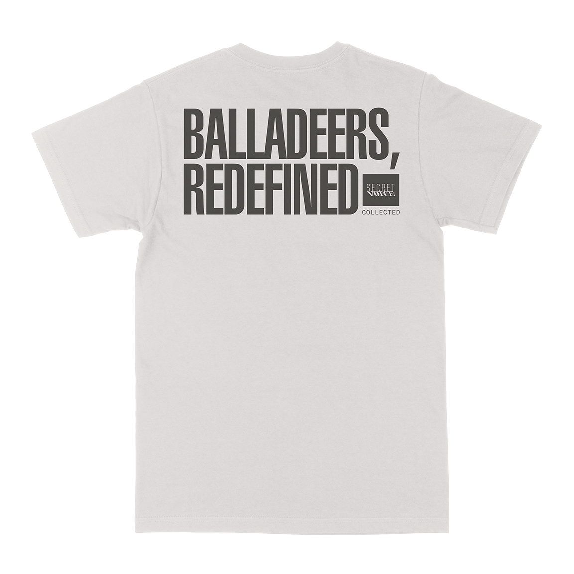 Secret Voice “Balladeers, Redefined” Vintage White T-Shirt