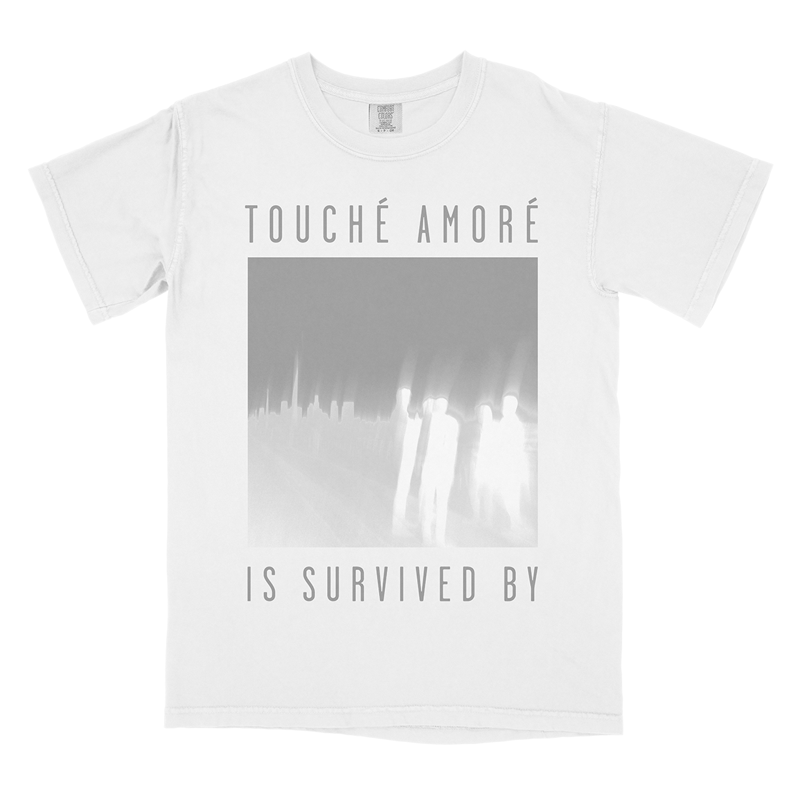 Touché Amoré “Is Survived By: Revived” Premium White T-Shirt