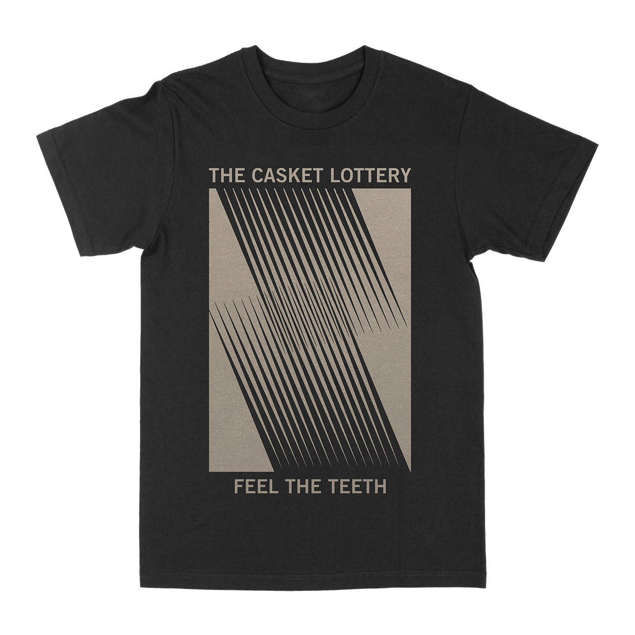 The Casket Lottery "Feel The Teeth" Black T-Shirt