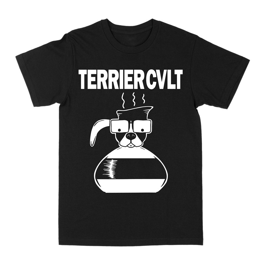 Terrier Cvlt “More Coffee” Black T-Shirt