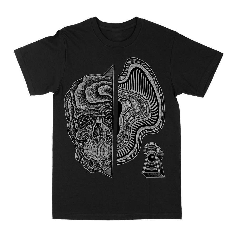 Thomas Hooper "Skull Warp" Black T-Shirt