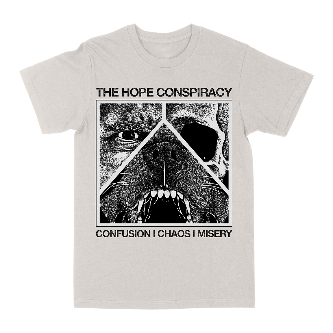 The Hope Conspiracy "CCM: Death Traitors" Vintage White T-Shirt