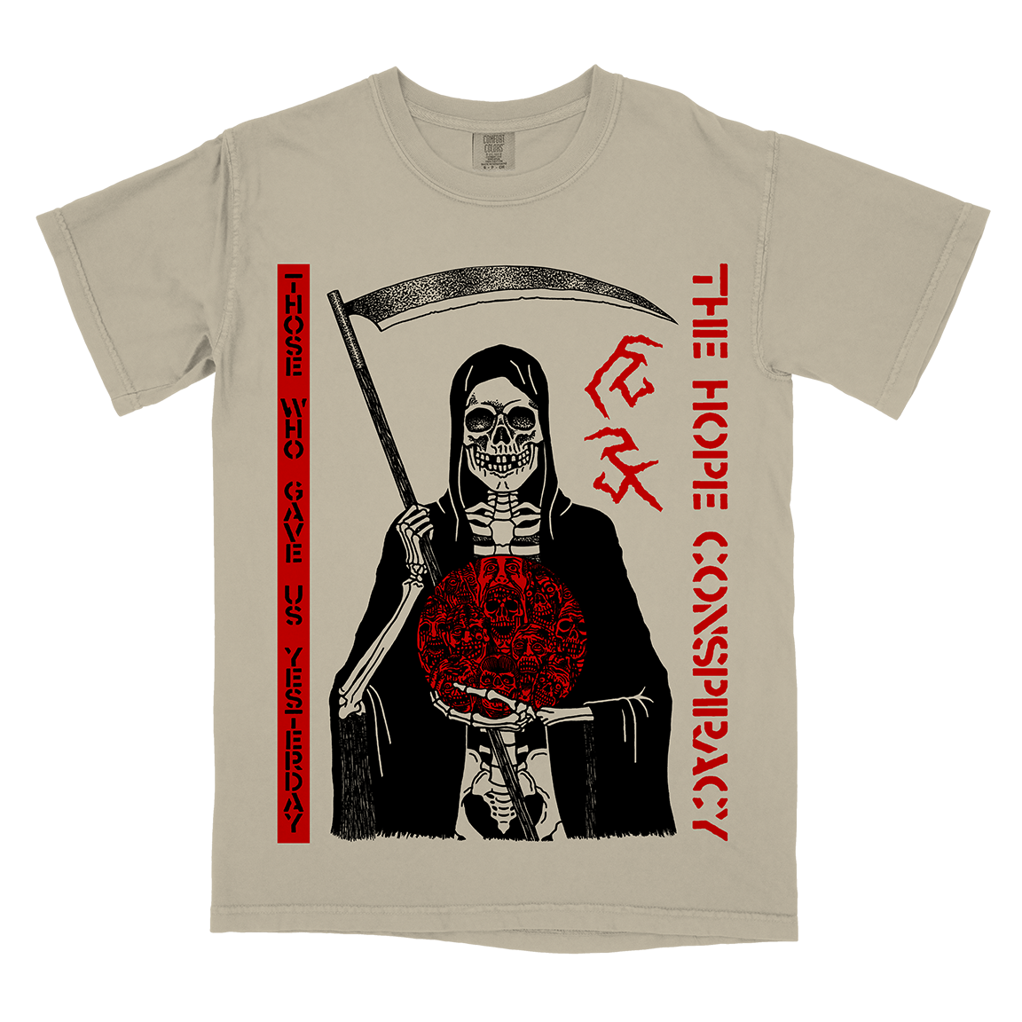 The Hope Conspiracy "Those Who Gave Us Yesterday" Sandstone Premium T-Shirt