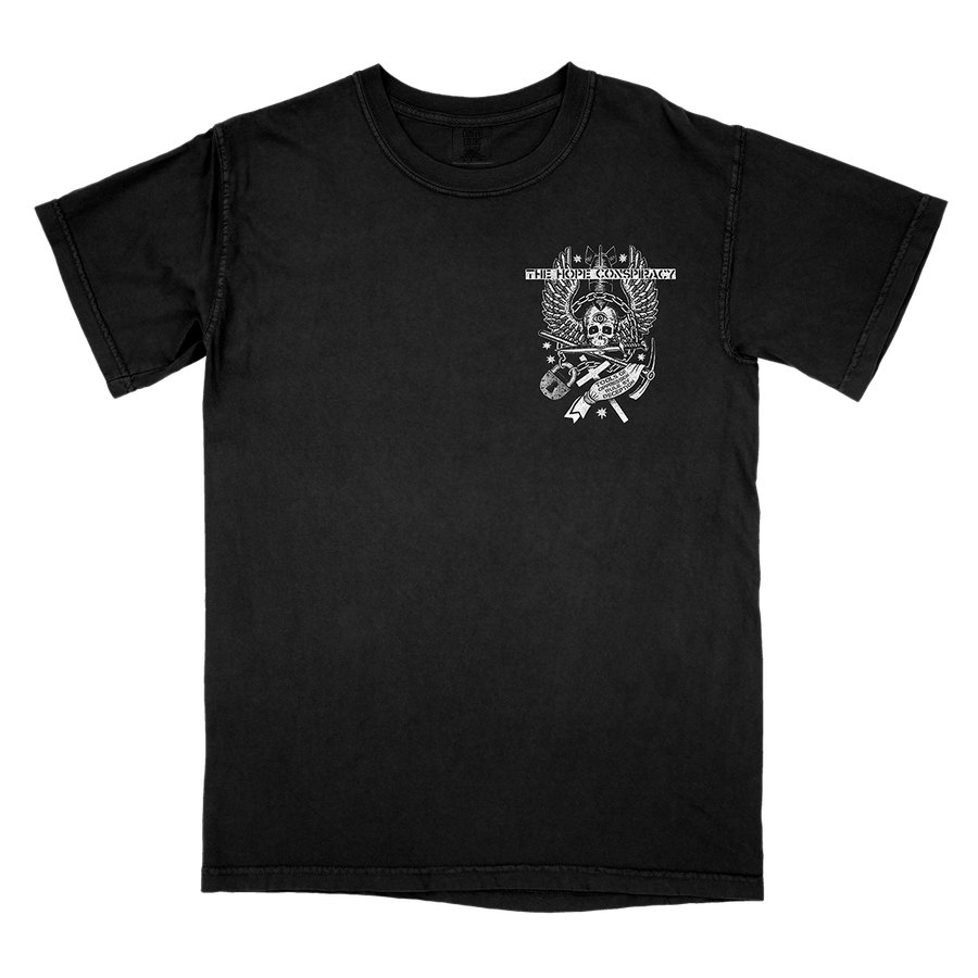 The Hope Conspiracy “The Specter Looms: East Coast 2024” Black T-Shirt