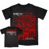 The Red Chord "Fused Collage" Black Premium T-Shirt