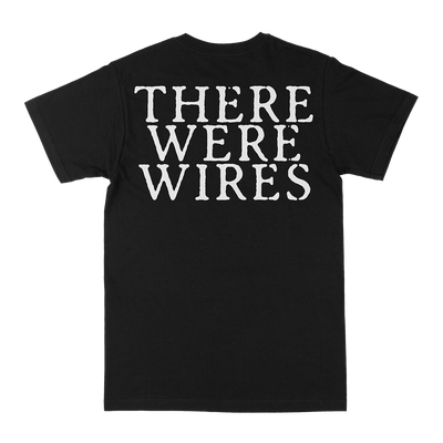 There Were Wires "Circle Skull" Black T-Shirt