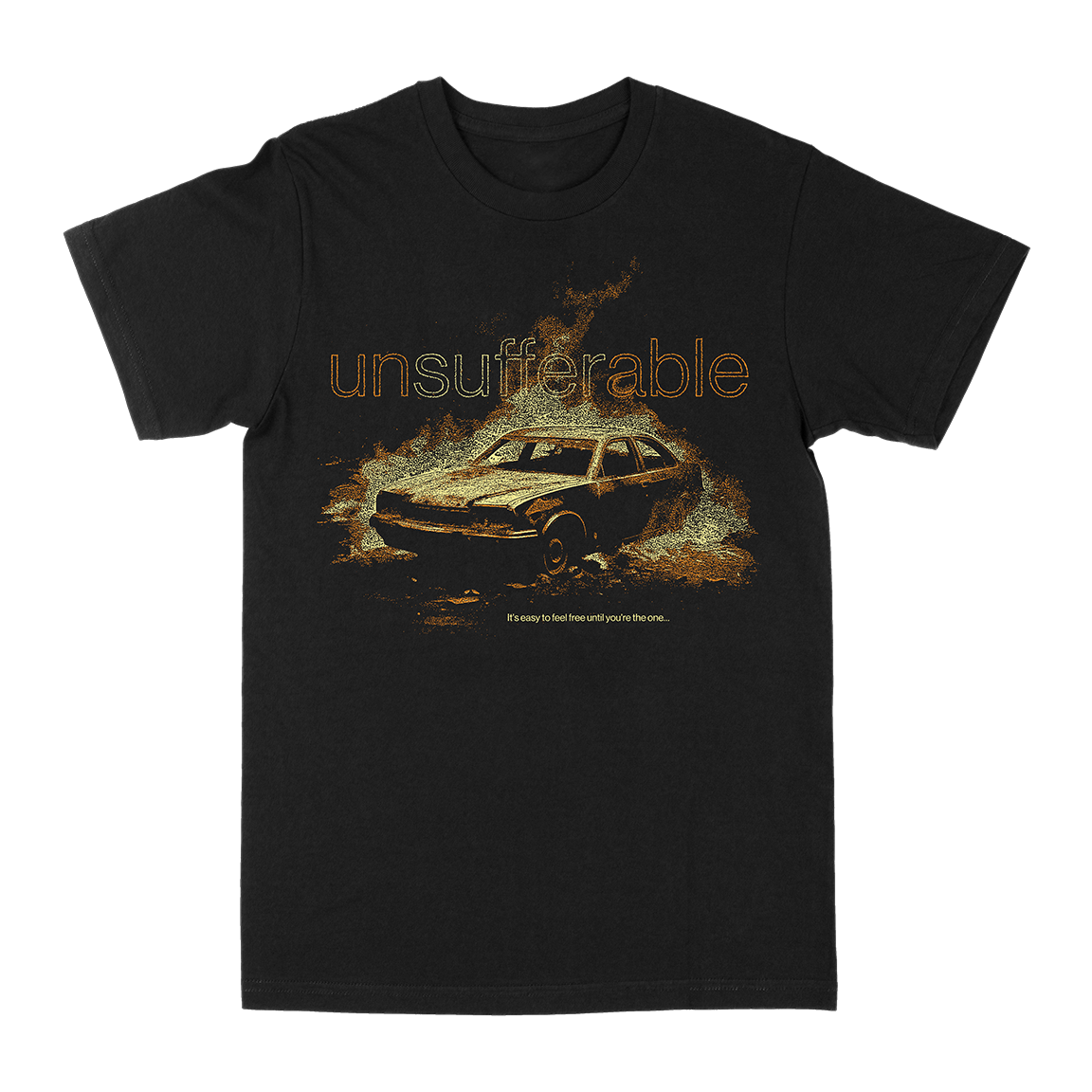 Unsufferable "Enemy of the State" Black T-Shirt