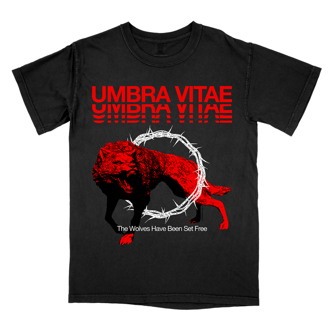 Umbra Vitae "The Wolves" Black Premium T-Shirt