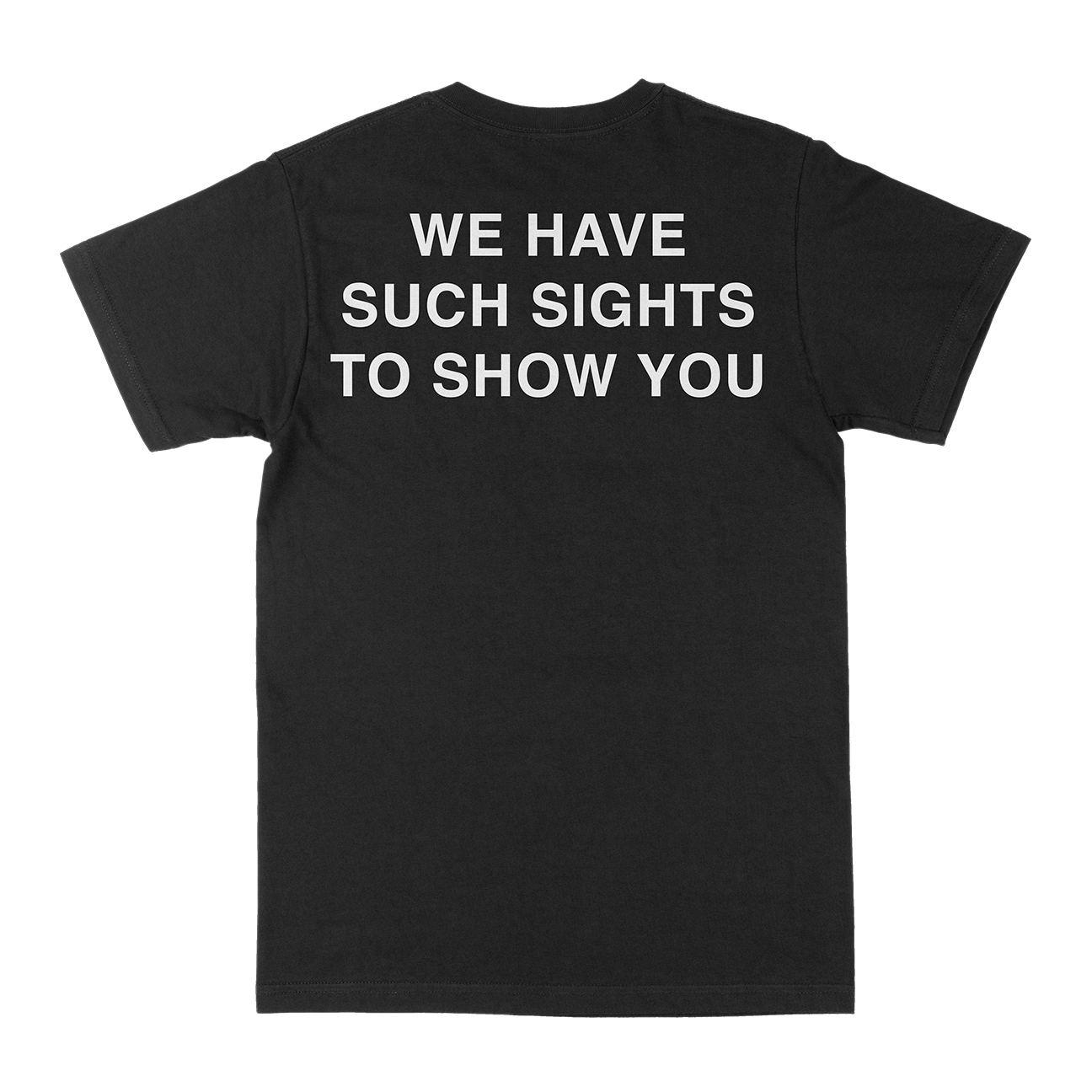 World Peace & God Is War "Such Sights" Black T-Shirt