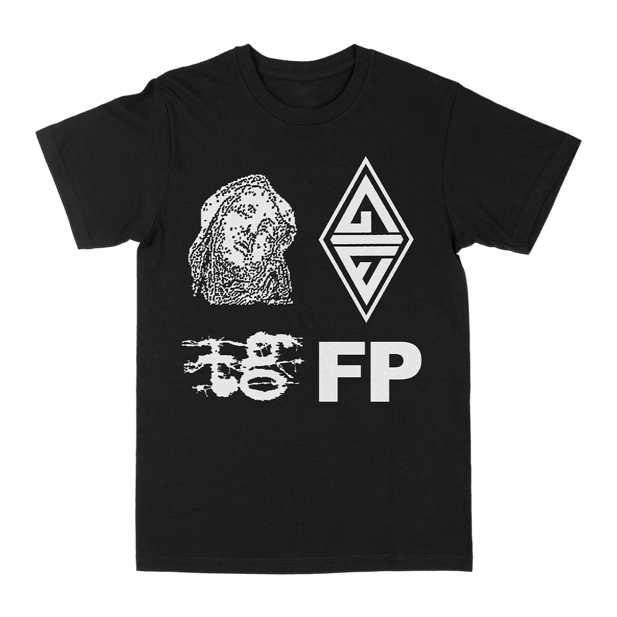 World Peace & God Is War "Four Beasts" Black T-Shirt