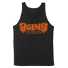 Boris "Heavy Rocks: Orange Logo:” Premium Black Tank Top