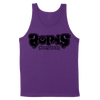 Boris "Heavy Rocks: Black“ Purple Tank Top