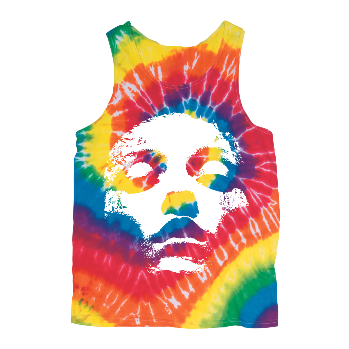 Converge “Jane Doe” Spiral Tie-Dye Tank Top