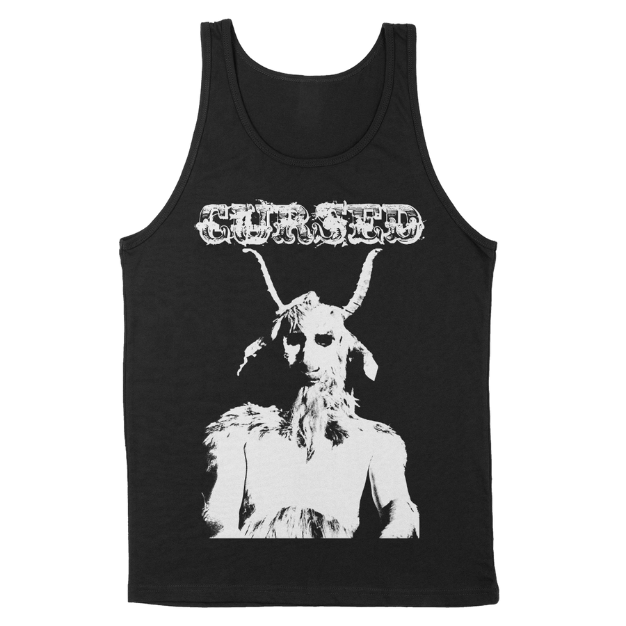 Cursed “He-Goat” Black Tank Top
