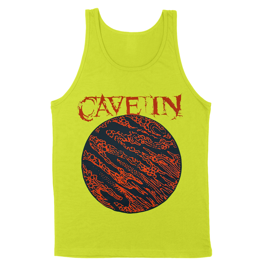 Cave In "Heavy Pendulum" Neon Yellow Tank Top