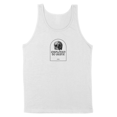 Employed To Serve “Imprisoned” White Tank Top